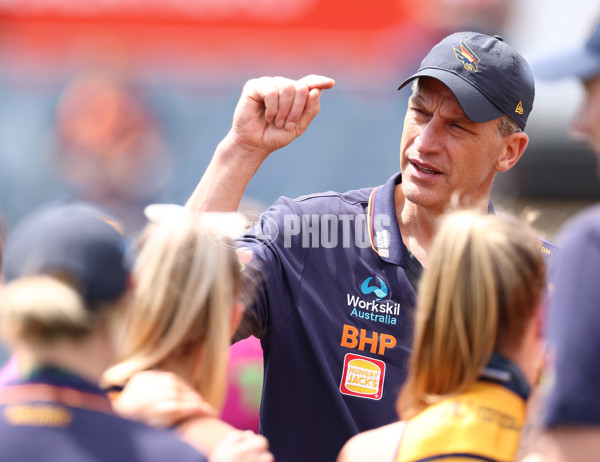 AFLW 2025 Second Semi Final - Melbourne v Adelaide - A-64797427