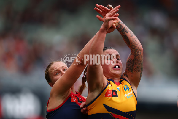 AFLW 2025 Second Semi Final - Melbourne v Adelaide - A-64797441