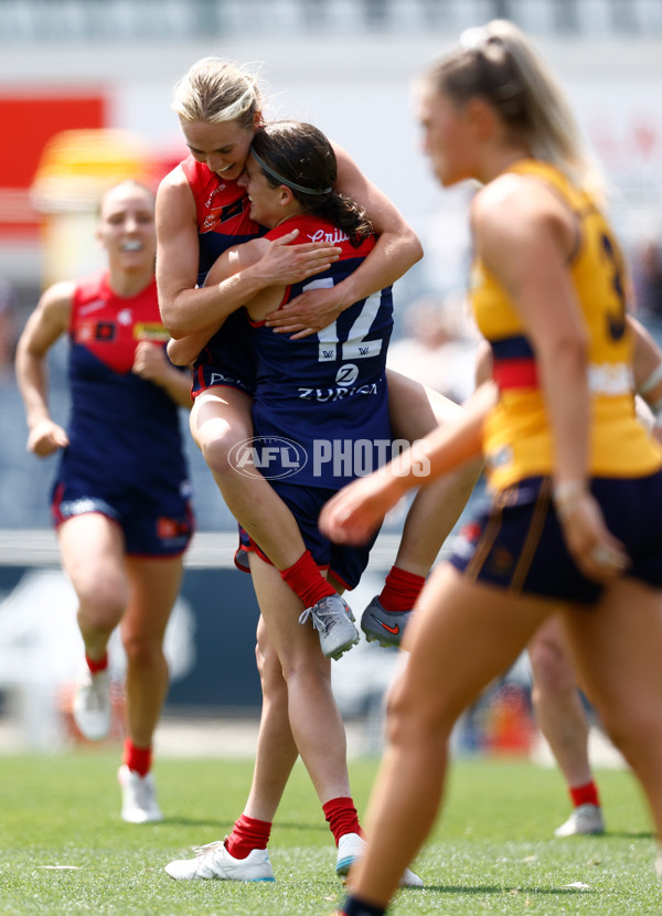AFLW 2025 Second Semi Final - Melbourne v Adelaide - A-64797454