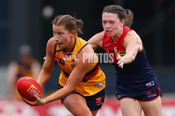 AFLW 2025 Second Semi Final - Melbourne v Adelaide - A-64798791
