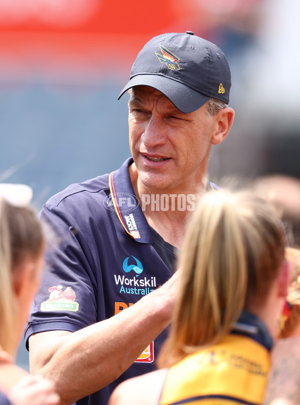 AFLW 2025 Second Semi Final - Melbourne v Adelaide - A-64798797