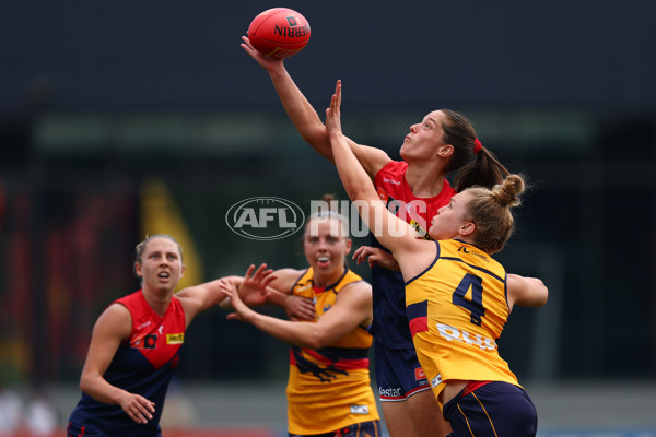 AFLW 2025 Second Semi Final - Melbourne v Adelaide - A-64798806