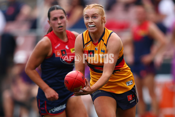 AFLW 2025 Second Semi Final - Melbourne v Adelaide - A-64798813