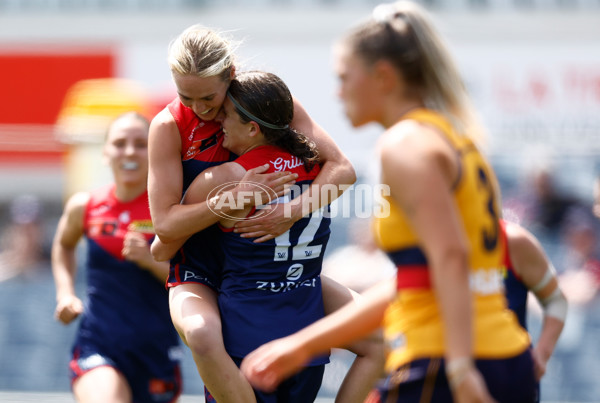 AFLW 2025 Second Semi Final - Melbourne v Adelaide - A-64798821