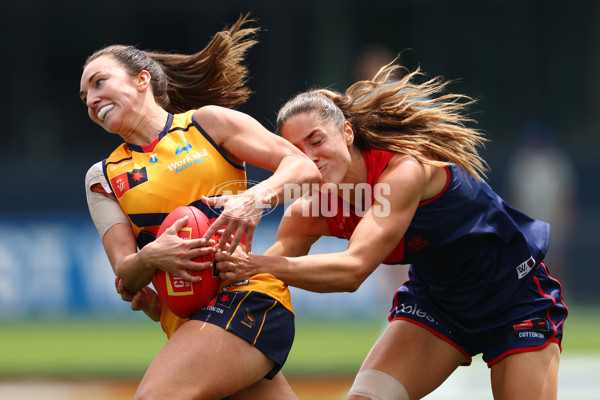 AFLW 2025 Second Semi Final - Melbourne v Adelaide - A-64798849