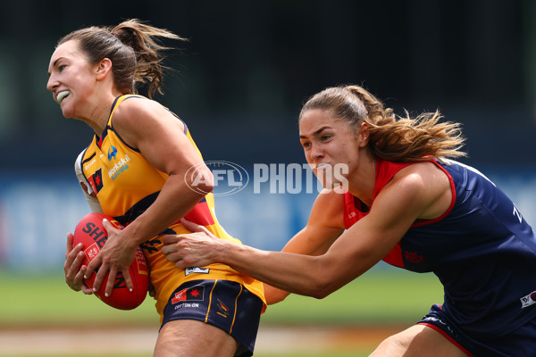 AFLW 2025 Second Semi Final - Melbourne v Adelaide - A-64798851