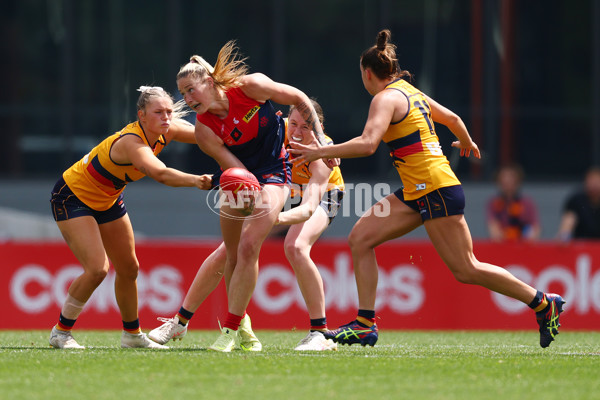 AFLW 2025 Second Semi Final - Melbourne v Adelaide - A-64798861