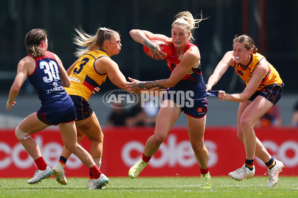 AFLW 2025 Second Semi Final - Melbourne v Adelaide - A-64798864