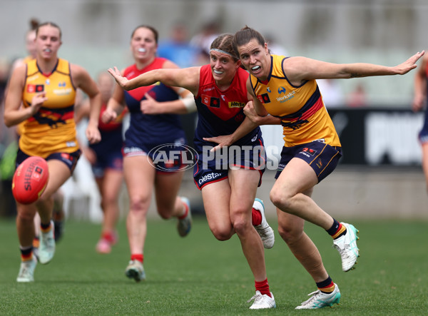 AFLW 2025 Second Semi Final - Melbourne v Adelaide - A-64800088