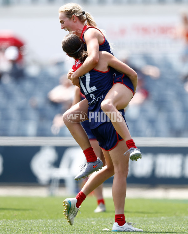 AFLW 2025 Second Semi Final - Melbourne v Adelaide - A-64800092