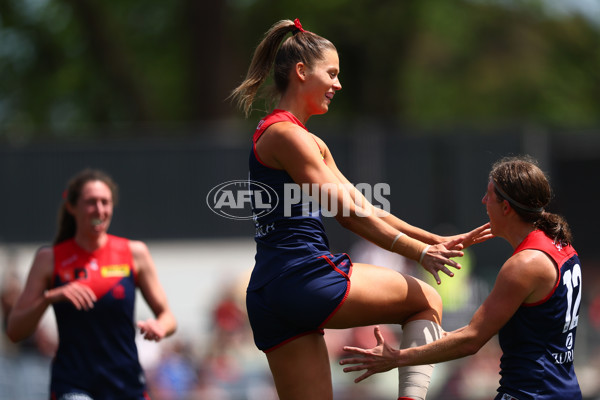 AFLW 2025 Second Semi Final - Melbourne v Adelaide - A-64800101