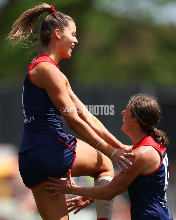 AFLW 2025 Second Semi Final - Melbourne v Adelaide - A-64800102