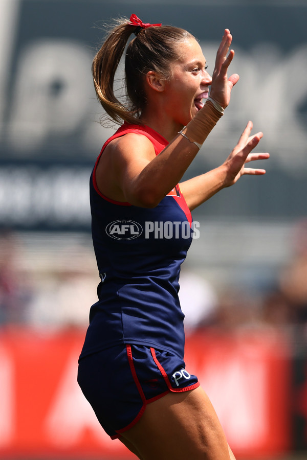 AFLW 2025 Second Semi Final - Melbourne v Adelaide - A-64800110