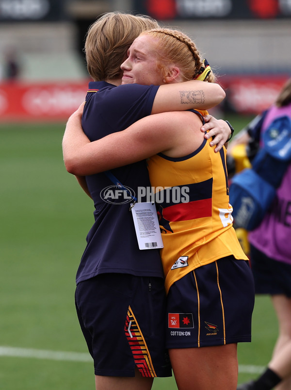 AFLW 2025 Second Semi Final - Melbourne v Adelaide - A-64800142
