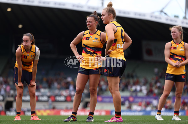 AFLW 2025 Second Semi Final - Melbourne v Adelaide - A-64800145