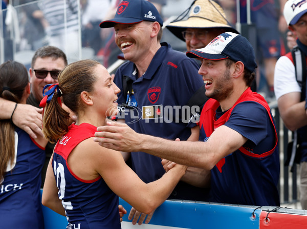 AFLW 2025 Second Semi Final - Melbourne v Adelaide - A-64800159