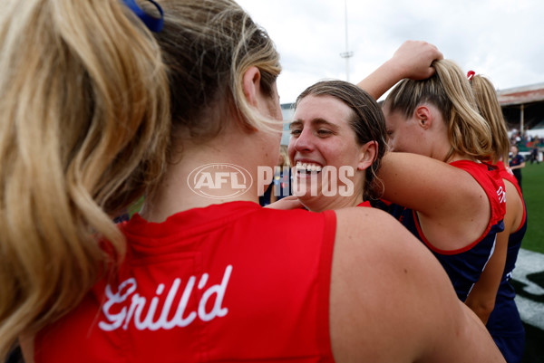 AFLW 2025 Second Semi Final - Melbourne v Adelaide - A-64801519