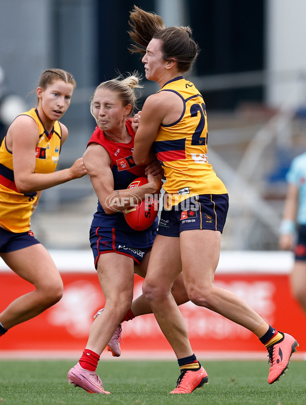 AFLW 2025 Second Semi Final - Melbourne v Adelaide - A-64801547
