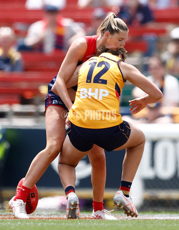 AFLW 2025 Second Semi Final - Melbourne v Adelaide - A-64801566