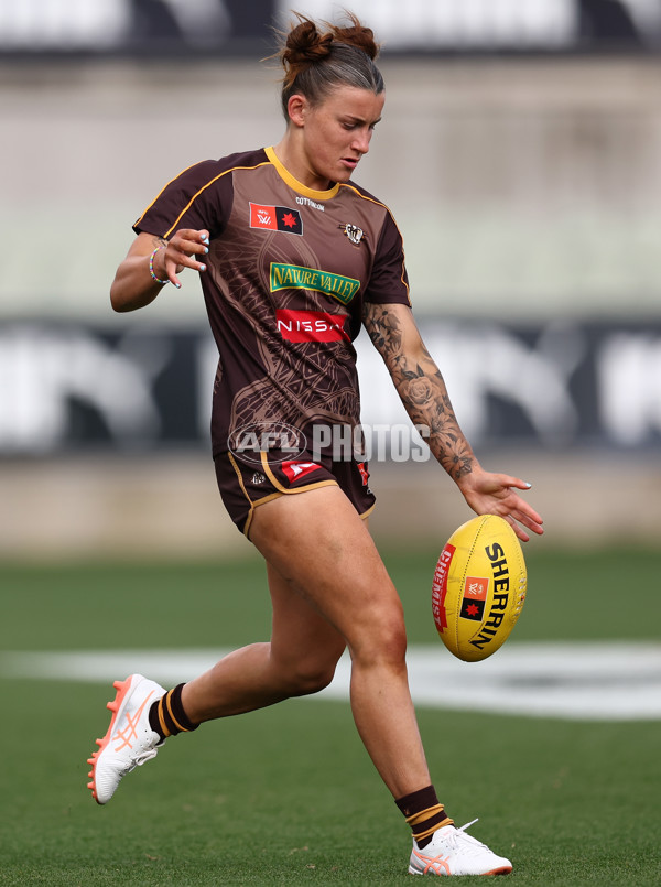 AFLW 2025 First Semi Final - Hawthorn v Carlton - A-64801572