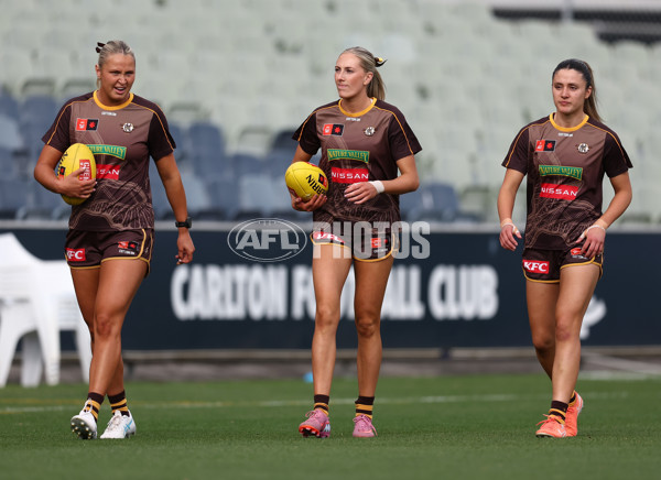 AFLW 2025 First Semi Final - Hawthorn v Carlton - A-64801576