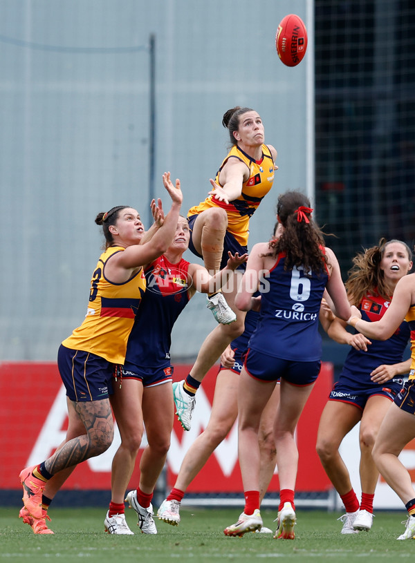 AFLW 2025 Second Semi Final - Melbourne v Adelaide - A-64802415