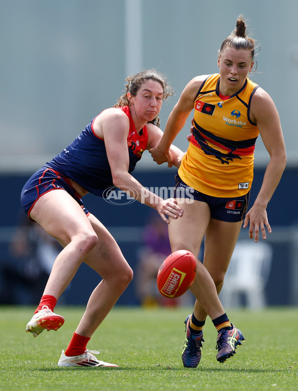 AFLW 2025 Second Semi Final - Melbourne v Adelaide - A-64802416