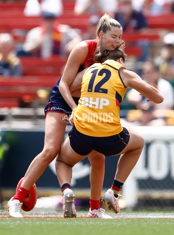 AFLW 2025 Second Semi Final - Melbourne v Adelaide - A-64802440