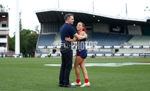 AFLW 2025 Second Semi Final - Melbourne v Adelaide - A-64802449