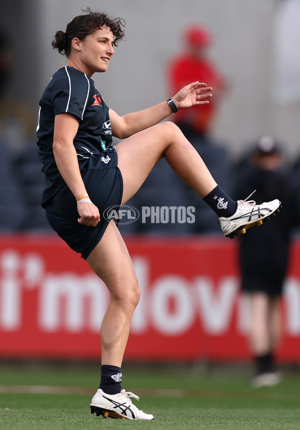 AFLW 2025 First Semi Final - Hawthorn v Carlton - A-64802453