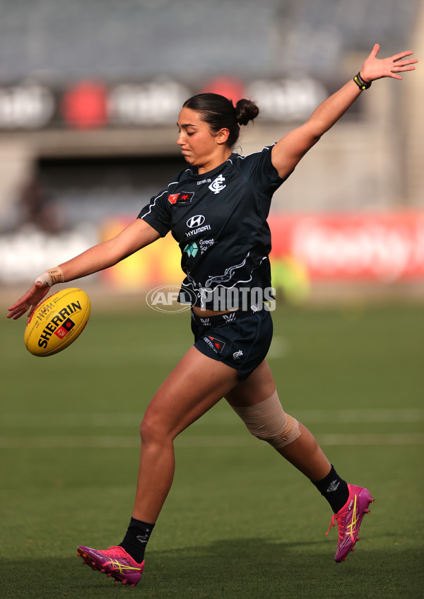 AFLW 2025 First Semi Final - Hawthorn v Carlton - A-64803823