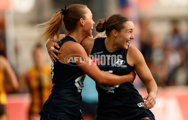 AFLW 2025 First Semi Final - Hawthorn v Carlton - A-64804843