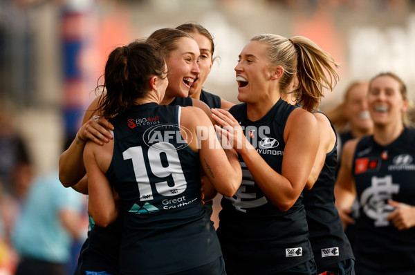 AFLW 2025 First Semi Final - Hawthorn v Carlton - A-64804844