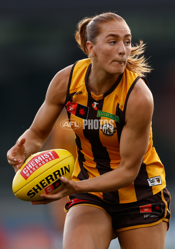 AFLW 2025 First Semi Final - Hawthorn v Carlton - A-64804899