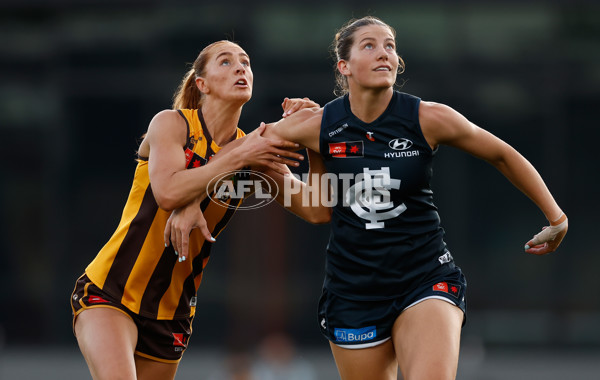 AFLW 2025 First Semi Final - Hawthorn v Carlton - A-64804900
