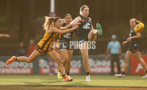 AFLW 2025 First Semi Final - Hawthorn v Carlton - A-64806501