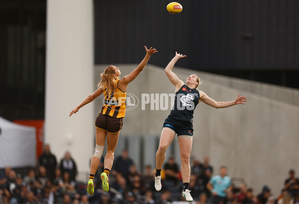 AFLW 2025 First Semi Final - Hawthorn v Carlton - A-64806502