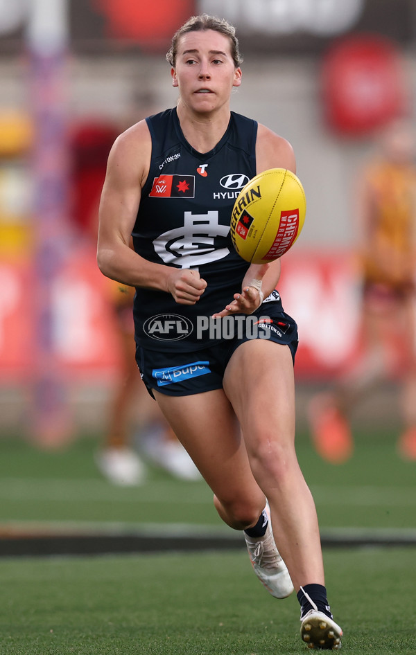 AFLW 2025 First Semi Final - Hawthorn v Carlton - A-64806513
