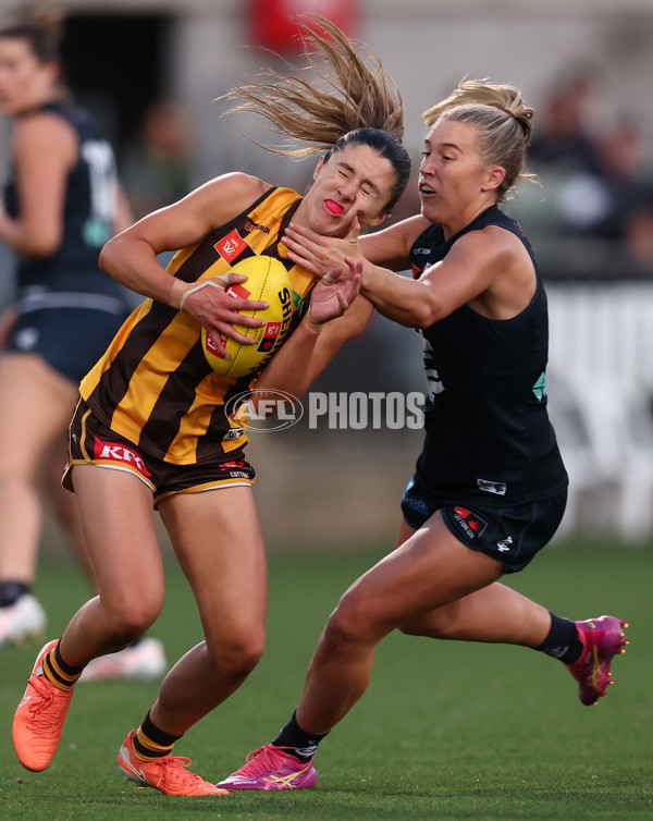 AFLW 2025 First Semi Final - Hawthorn v Carlton - A-64806544