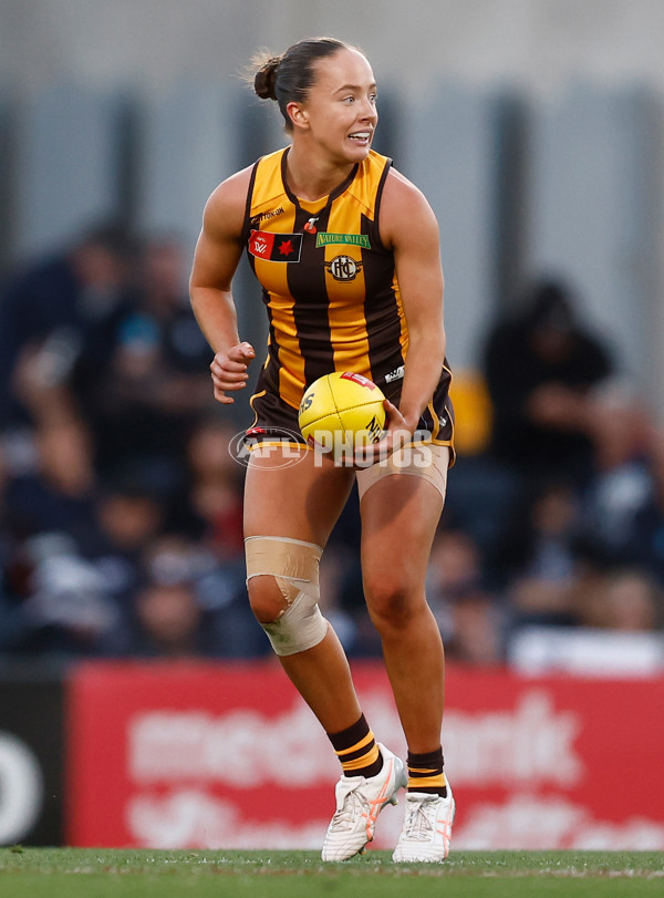 AFLW 2025 First Semi Final - Hawthorn v Carlton - A-64807524