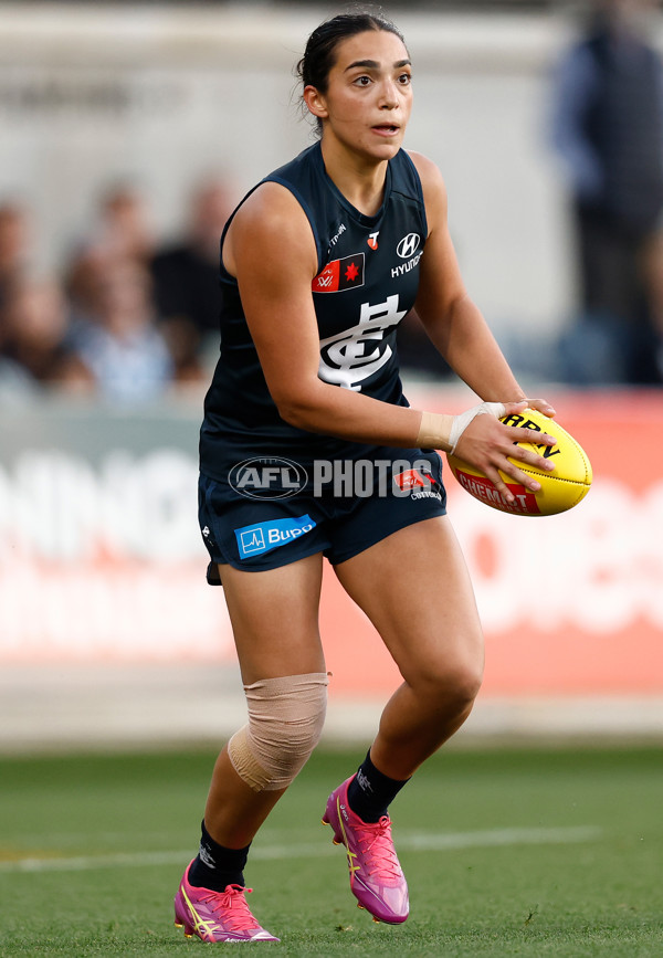 AFLW 2025 First Semi Final - Hawthorn v Carlton - A-64807529