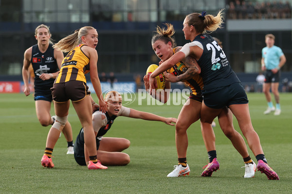 AFLW 2025 First Semi Final - Hawthorn v Carlton - A-64807547