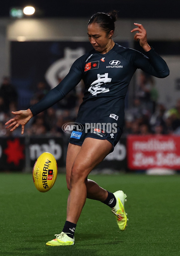 AFLW 2025 First Semi Final - Hawthorn v Carlton - A-64807555