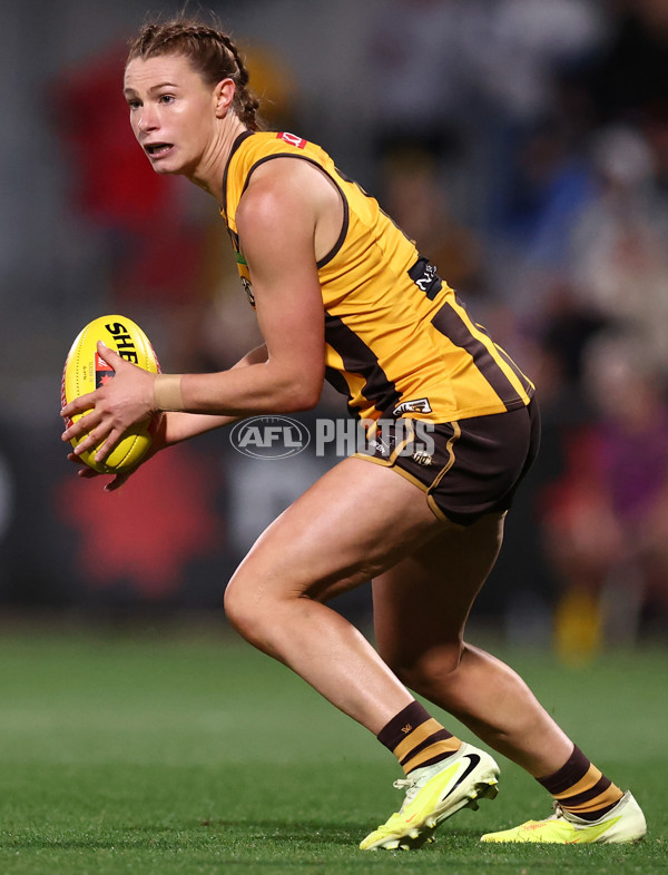 AFLW 2025 First Semi Final - Hawthorn v Carlton - A-64808722