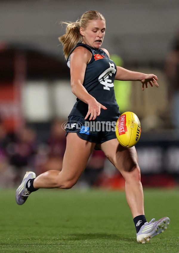 AFLW 2025 First Semi Final - Hawthorn v Carlton - A-64808761