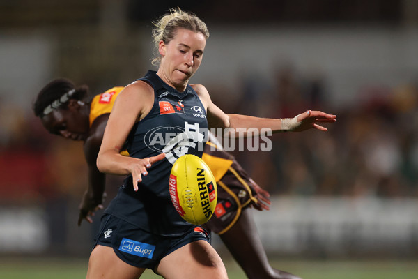 AFLW 2025 First Semi Final - Hawthorn v Carlton - A-64808769