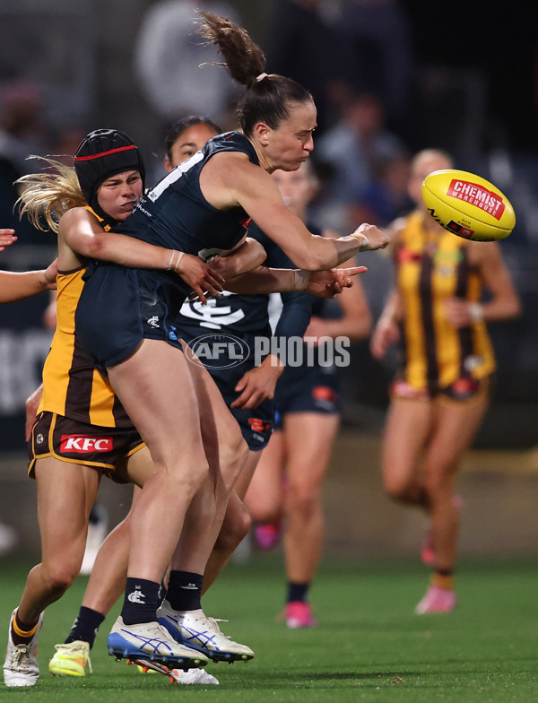 AFLW 2025 First Semi Final - Hawthorn v Carlton - A-64810086