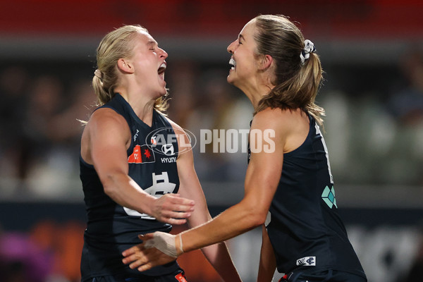 AFLW 2025 First Semi Final - Hawthorn v Carlton - A-64810107