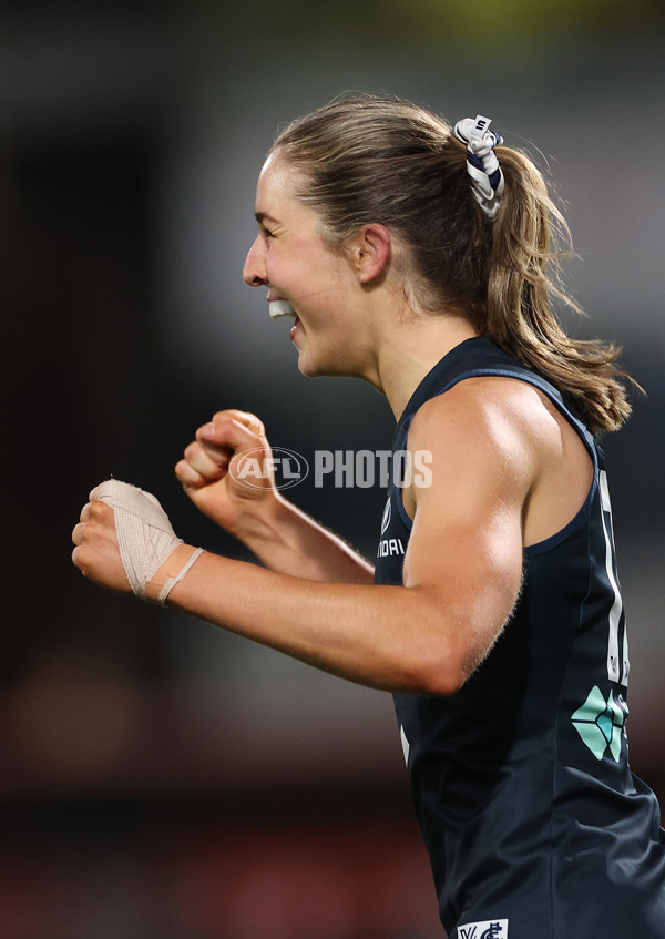 AFLW 2025 First Semi Final - Hawthorn v Carlton - A-64810116