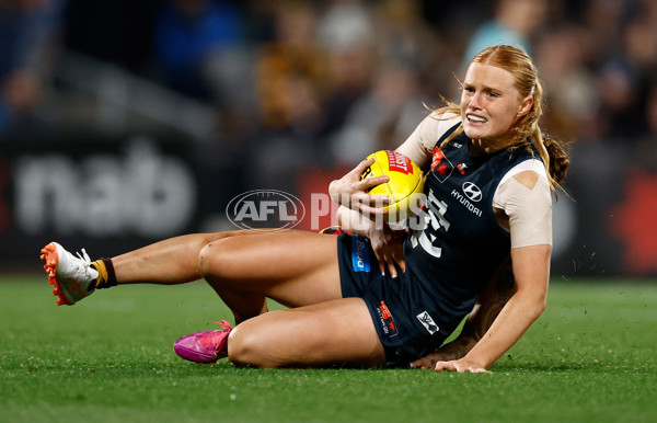 AFLW 2025 First Semi Final - Hawthorn v Carlton - A-64810157
